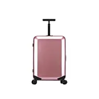 yliansong valise de voyage pc givré valise trolley anti-rayures voyage boarding boîte universelle check roue quatre couleurs en option bagages cabine (couleur : rose, taille : 26inch)