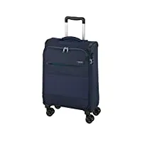d & n travel line 9004 valise à 4 roulettes m 68 cm, bleu, taille unique, classique