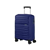 american tourister sunside - spinner s bagage cabine, 55 cm, 35 l, bleu (dark navy)