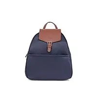 hexagona - sac à dos - compatible tablette, format a4 et téléphone portable - pour femme - collection pop - bleu ciel