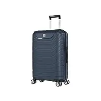 probeetle by eminent valise voyager xxi 68 cm 68 l valise moyenne légère très résistante 4 roues doubles serrure tsa poignée télescopique réglable bleu
