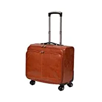 luggage sac de voyage À roulettes, sac trolley en cuir, sacs polochons imperméables pour hommes, grande capacité sacs de vêtements voyage, meilleur sac de week-end