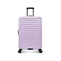 u.s. traveler valise rigide à 8 roulettes avec système de poignée en aluminium, lavande (bleu) - us09181l30