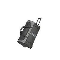 travelite trolley à 2 roues taille l, série de bagages basics active : sac de voyage souple à roulettes au design frais, 71 cm, 86 litres