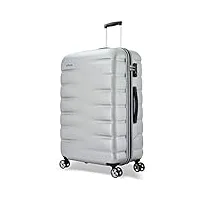 probeetle by eminent valise voyager vii 77cm 102l (2ème génération) valise voyage très légère surface anti-rayures 4 roues silencieuses serrure tsa argent