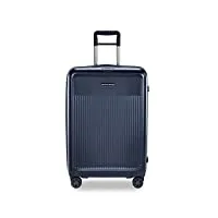 briggs & riley sympatico, bleu marine mat, 22-inch carry-on, sympatico hardside valise à roulettes domestique