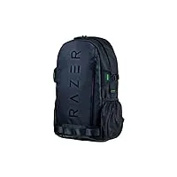 razer rogue v3 backpack (13.3") - sac à dos de voyage compact (compartiment pour ordinateur portable jusqu'à 15 pouces, résistant à l'usure, housse extérieure en polyester) noir