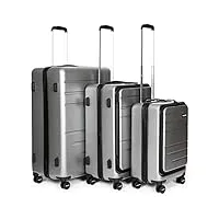 lancaster set de 3 bagages - bagages etain