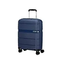 american tourister linex - spinner s, bagage cabine, 55 cm, 34 l, bleu (deep navy)