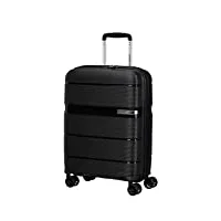 american tourister linex - spinner s, bagage cabine, 55 cm, 34 l, noir (vivid black)