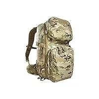 tasmanian tiger tt modular combat pack mk iii mc 22 l sac à dos militaire parfaitement organisé, compatible avec l'université, le travail, l'école, le trekking et la randonnée, multicam