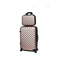 celims valise cabine/moyen/grande avec ou sans vanity, marque française (rose gold (5802), moyen & vanity)