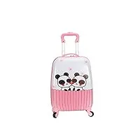 madisson snowball - valise enfant type kids panda 48 cm rose / n20018/fille