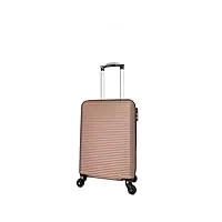 celims valise cabine/moyen/grande avec ou sans vanity, marque française (rose gold (5859), 18 pouces)