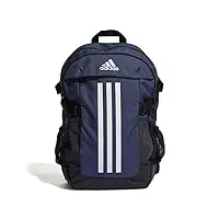 adidas power backpack sacs à dos unisex, shadow navy/white/black, taille unique