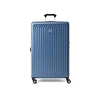 travelpro maxlite air bagage à main extensible rigide, 8 roues, valise légère à coque rigide en polycarbonate, ensign bleu, carreaux grand 72 cm