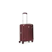 roncato link valise de cabine à 4 roulettes taille s 55 cm bordeaux, bordeaux, taille unique