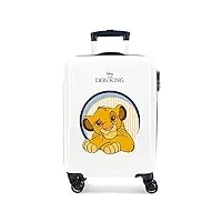 disney el roi leon valise de cabine multicolore 38 x 55 x 20 cm rigide abs fermeture à combinaison latérale 34 l 2 kg 4 roues doubles