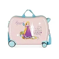disney princesses valise pour enfant rose 50 x 39 x 20 cm rigide abs fermeture à combinaison latérale 34 l 1,8 kg 4 roues