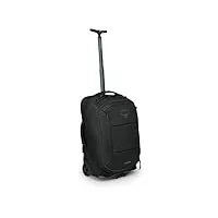 osprey ozone valise à roulettes 2 roues 40 l 54,6 cm, noir, taille unique, ozone valise cabine 2 roues 40 l/54,6 cm