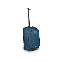 osprey ozone valise à roulettes 2 roues 40 l 54,6 cm, bleu côtier, taille unique, ozone valise cabine 2 roues 40 l/54,6 cm