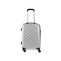 valise cabine - petite taille - bagages à main - conforme aux nouvelles réglementation de easyjet (gris #02, bagage à main)