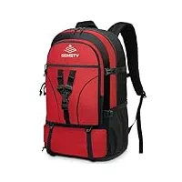 semsty sac à dos de randonnée, 30 l/40 l/50 l, sac à dos de randonnée extensible pour homme et femme, sac à dos de voyage, camping, sac à dos approuvé en avion