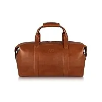 sac de voyage elnath - grand sac de voyage en cuir pour femmes et hommes i sac à main bagage cabine voyage