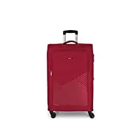 grande valise extensible lisbonne souple capacité 113 l, rouge, valises et trolley, rouge, valise et trolley