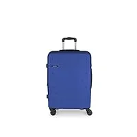 valise moyenne extensible open rigide, avec capacité jusqu'à 85 l, bleu, valises et trolleys