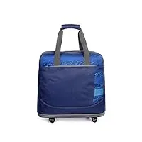 valise voyage valise trolley sac trolley bagage à main à roulettes vacances week-end léger (color : dark blue, size : medium) little surprise