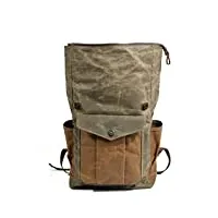 tjlss sac à dos rétro for hommes et femmes sac à dos en toile sac d'ordinateur de voyage sports de plein air sac d'alpinisme (color : c, size : one size)