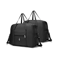 spaher bagage cabine 45x36x20 easyjet tui airways sac de voyage pliable valise sac de cabine avion rangement portable organisateur de sac