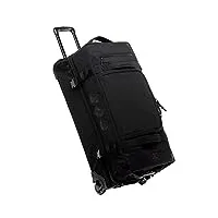sons of aloha sac de voyage à roulettes kane xxl valise bagage pet recyclé avec 2 roues 80 cm duffle sac de sport chariot et sac à roulettes 140l - femme & homme noir