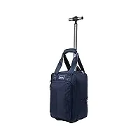 cabin max narvik 40x20x25 cm stowaway bagage à main chariot 20 l, bleu marine et rose., sac à main souple pour ryanair