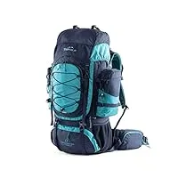 tripole walker pro sac à dos pour trekking et randonnée, bleu marine, 60, antique