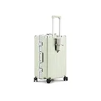 get lost valise cabine rigide,cadre en aluminium pull case,travel code case avec roues universelles.