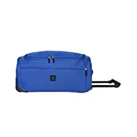 aditam zhangqiang sacs de voyage pour dames bagages à main pour femmes avec roulettes trolley weekend purse léger (color : royal blue, size : 50 * 35 * 25cm) double the comfort
