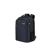 samsonite roader sac à dos extensible pour ordinateur portable 17,3", 46 cm, 31,5/39,5 l, bleu foncé, bleu foncé, sacs à dos