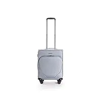 stratic mix valise souple à roulettes valise à roulettes bagage à main serrure à valise tsa 4 roulettes extensible, acier, s, taille s