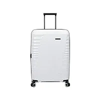 totto - valise trolley moyenne blanche traveler: voyagez avec style et confort., gris, trolley cabina, pour trues travel-lovers arrive la collection de valises traveler.