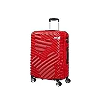 american tourister mickey clouds, spinner m, valise extensible, 66 cm, 63/70 l, rouge (mickey classic red), rouge (mickey classic red), m (66 cm - 63/70 l), bagages pour enfants