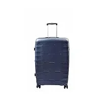 a1 fashion goods arcturus bagages à roulettes 8 roulettes extensibles rigides valise tsa lock sacs de voyage, bleu marine, medium | 66x45x26/5cm/ 3.50kg, 67+13l, valise