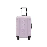 wrangler astral bagages rigides lilas, cabine de 50,8 cm, lilas, cabine de 50,8 cm, bagage à main astral rigide de 50,8 cm, lilas, 20-inch carry-on, bagage cabine rigide astral 20 po