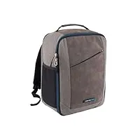 cabin max manhattan stowaway sac à dos verrouillable avec compartiment d'organisation et compartiment utile pour tablette, bleu, 40 x 30 x 20cm, rucksack