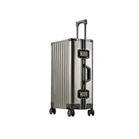 aniic valise bagage valise À bagages boîtier de chariot en alliage valise en métal bagage À roue universel silencieux valises léger (color : c, size : 28inch)