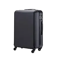 mobaak valise avec roues valise de voyage bagage simplicité bagage cabine embarquement voyage bagage rigide valise voyage (color : siyah, size : 24in)