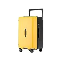 bagage cabine valise cabine bagage de grande capacité, large et Épais, avec mot de passe, rigide, avec fermeture Éclair universelle bagage valises de voyage valise (color : c, size : 30 inch)