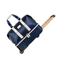 reekos bagage cabine valise cabine valise de voyage 20 pouces, sac de voyage pour vêtements double couche, valise résistante À l'abrasion bagage valises de voyage valise (color : a, size : 20inch)
