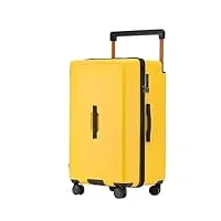 bagage cabine valise cabine bagage de grande capacité, large et Épais, avec mot de passe, rigide, avec fermeture Éclair universelle bagage valises de voyage valise (color : b, size : 26 inch)